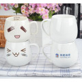 Haonai personlized ceramic coffee mug sublimation mug with customized logo,dishwasher and microwave safe